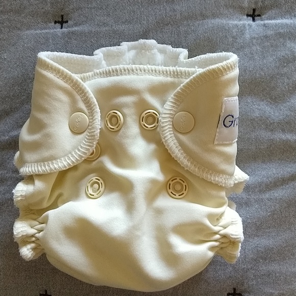 GroVia AI2 Hybrid Cloth Diaper Shell w/Snap Cloure - Picture 3 of 8